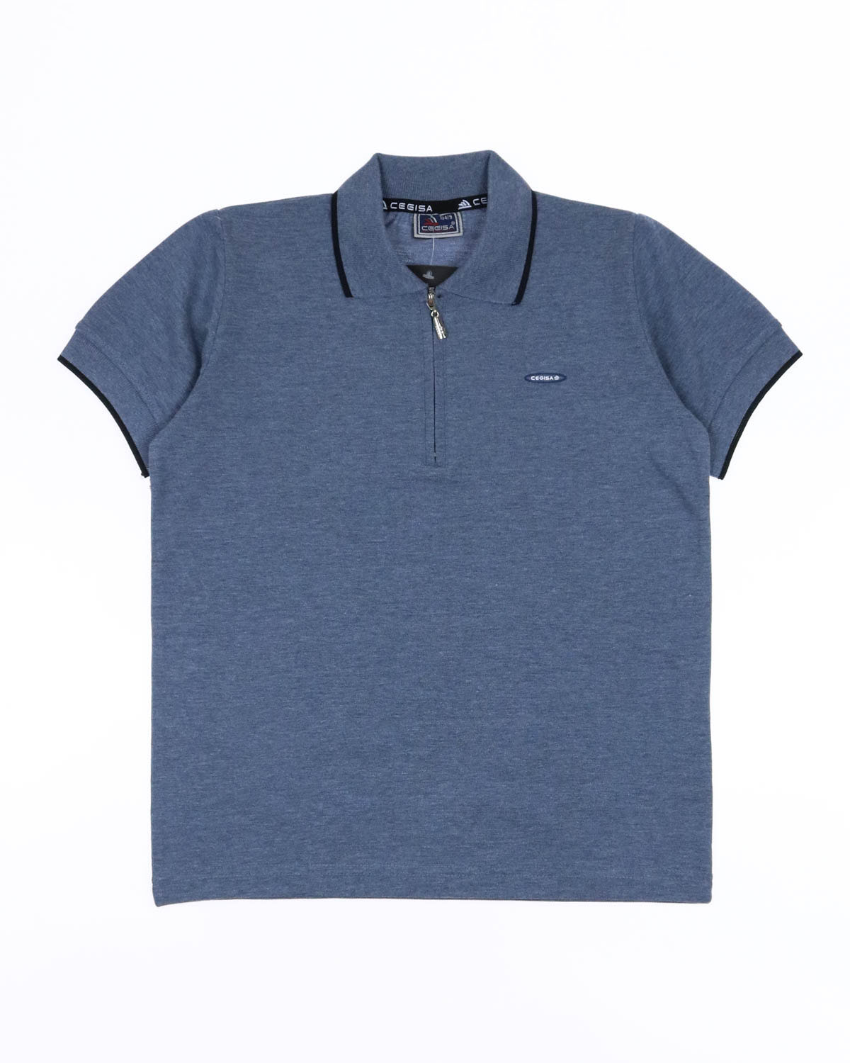 CEGISA 1596/2 Поло (цвет: Синий меланж) CEGISA 1596/2 Поло (цвет: Синий меланж)