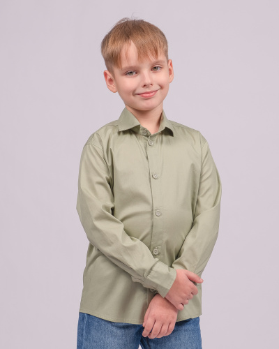 TMK 7410 Рубашка (цвет: Оливковый 104 см)