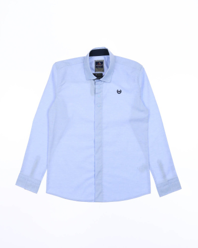 CEGISA 1628/1 Рубашка  (цвет: Голубой меланж 116 см)